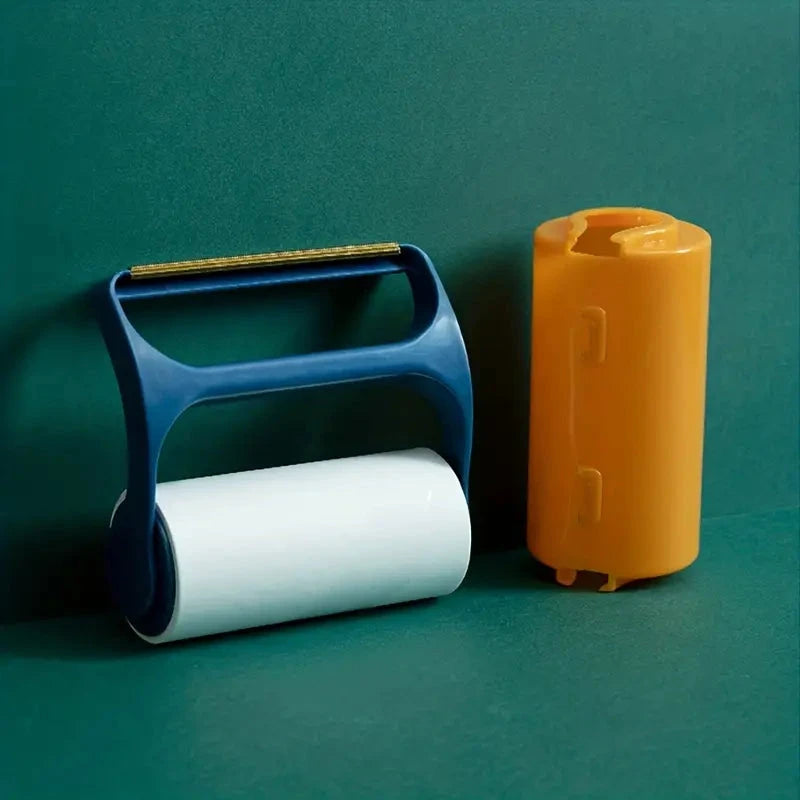 Pet Hair Remover Kit - Sticky Lint Roller & Brush
